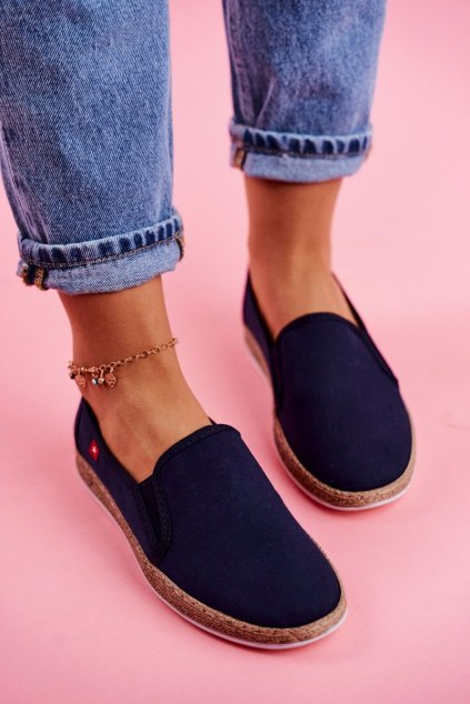 Dámske Espadrilky B. Star Slip-on NAVY NJSK FF276036