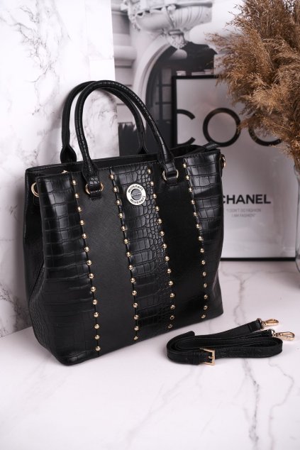 Dámska kabelka čierna kód kabelky BAG4590-020 BLACK