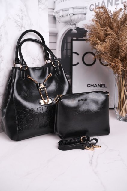Dámska kabelka čierna kód kabelky BAG5810-020CZARNY