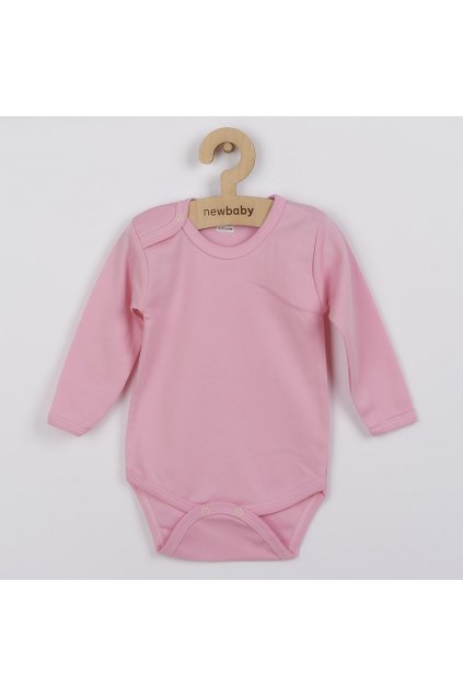 Dojčenské body New Baby Classic II ružové