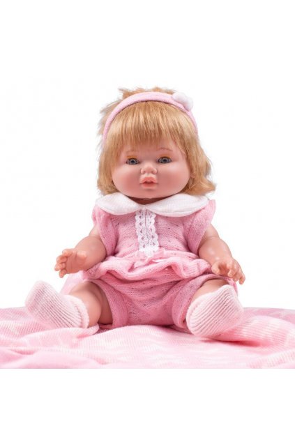Luxusná detská bábika-bábätko Berbesa Amalia 35cm