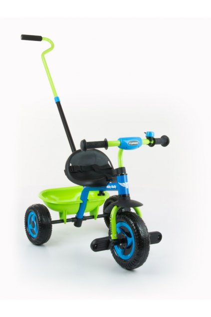Detská trojkolka Milly Mally Boby TURBO blue-green