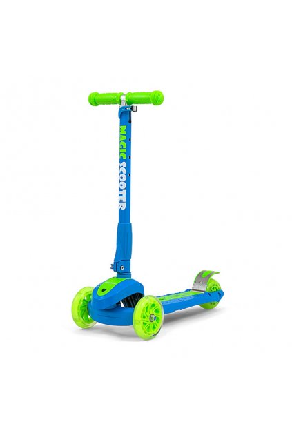 Detská kolobežka Milly Mally Magic Scooter blue-green
