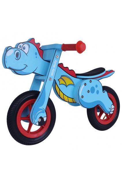 Detské odrážadlo bicykel Milly Mally DINO Mini blue
