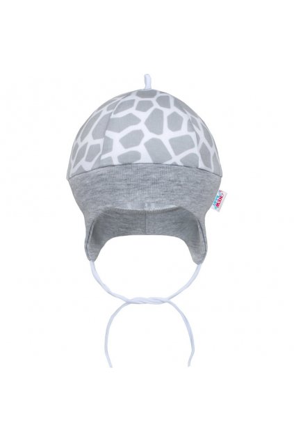 Dojčenská bavlnená čiapočka New Baby Žirafa