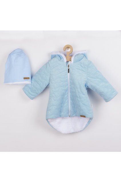 Zimný dojčenský kabátik s čiapočkou  Kids Winter modrý