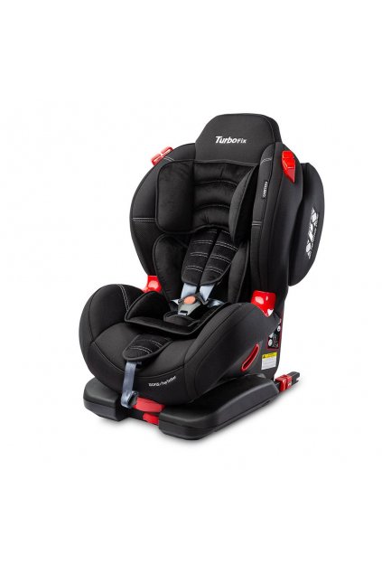 Autosedačka CARETERO Sport TurboFix black 2021