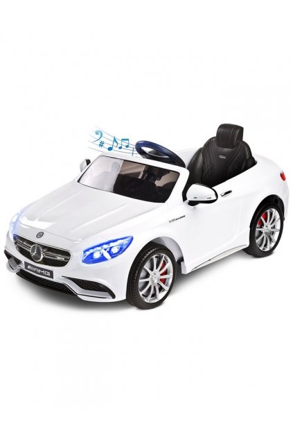 Elektrické autíčko Toyz Mercedes-Benz S63 AMG-2 motory white