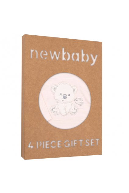Dojčenská súprava do pôrodnice New Baby Sweet Bear béžová