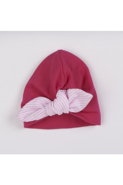 Dievčenská čiapočka turban New Baby For Girls stripes
