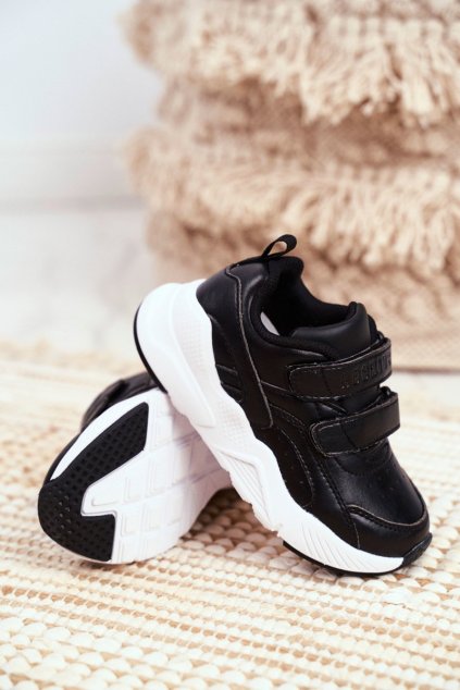 Detské tenisky  čierne kód obuvi B013310212 BLK