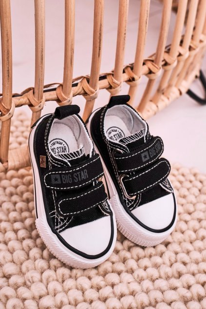 Detské tenisky farba čierna kód obuvi HH374200 BLACK