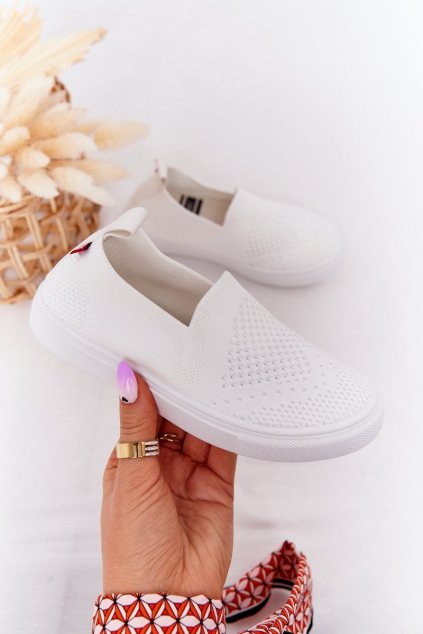 Detské tenisky farba biela kód obuvi HH374105 WHITE