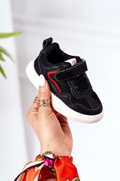 Detské tenisky  čierne kód obuvi X10 BLACK