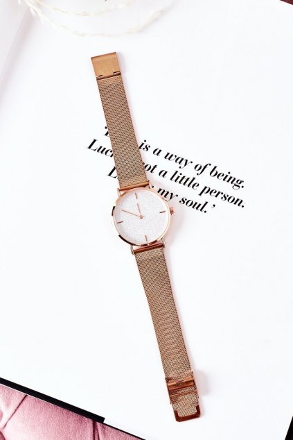 Hodinky  kód KK-001 ROSE GOLD