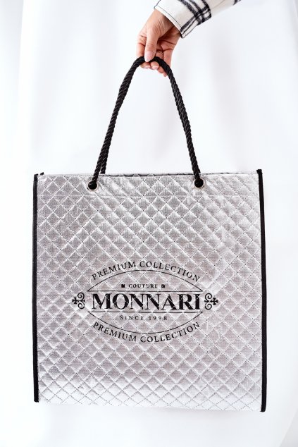 Sivá dámská Taška Shopper Monnari NBAG0030-022