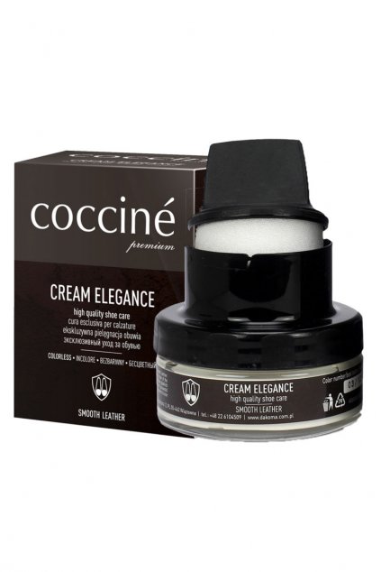 Čistiaci prostriedok na obuv čierne kód COCCINE CREAM ELEGANCE