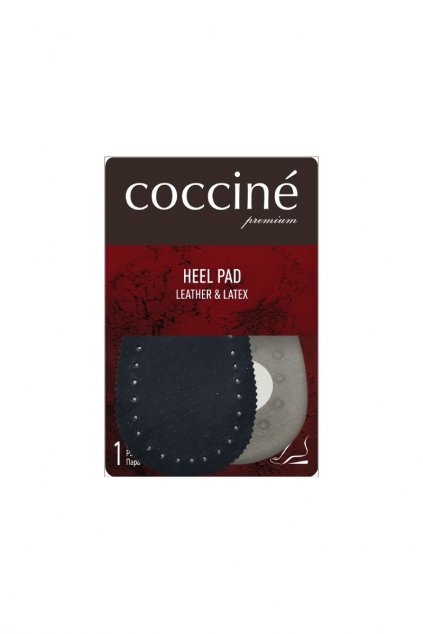 Coccine Latex Leather Heel Black