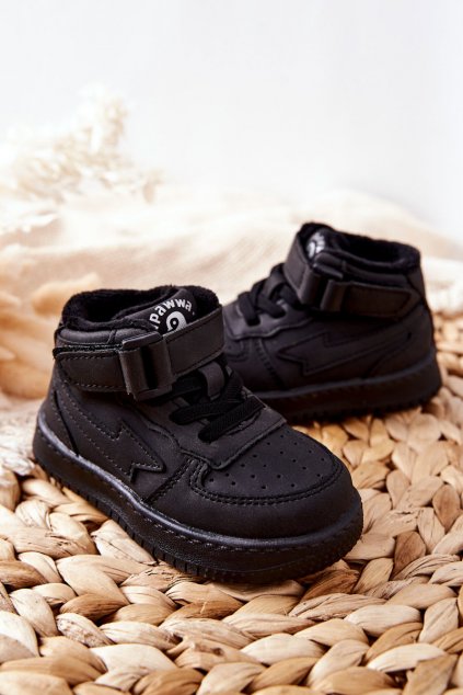 Detské tenisky  čierne kód obuvi GQ400/401 BLK