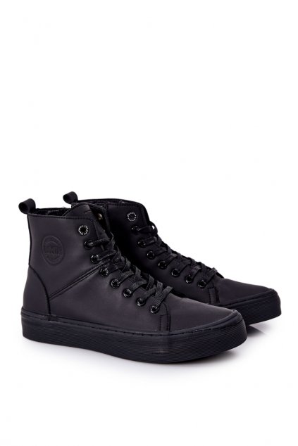 Čierna obuv kód topánok II174048 BLK