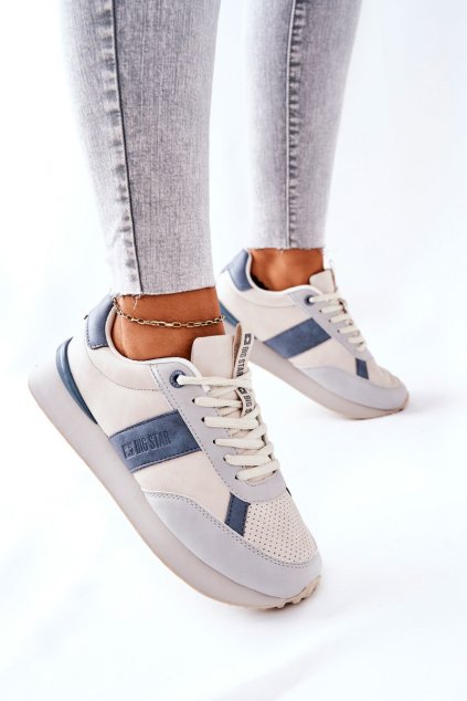 Dámske tenisky farba sivá kód obuvi II274397 GREY/BLUE
