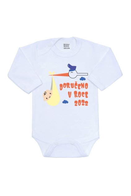 Body s potlačou New Baby Doručeno v roce 2022