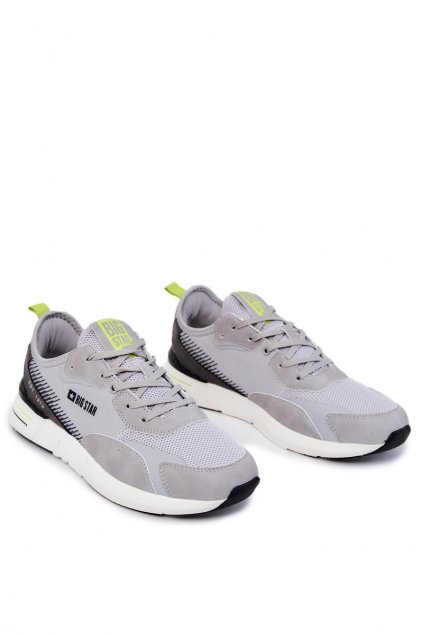 Pánske tenisky  sivé kód obuvi JJ174291 GREY