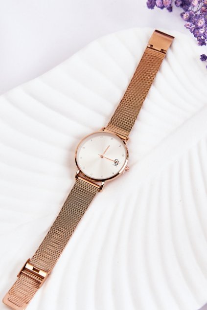 Hodinky  kód CC-T001RB Rose Gold