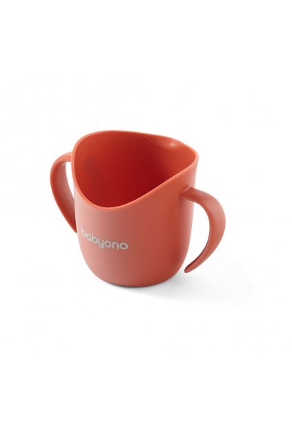 Ergonomický hrnček na učenie Baby Ono FLOW červený