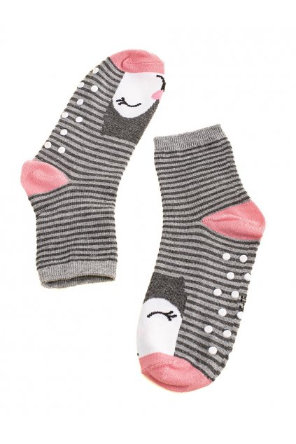 Sivé ponožky Shelovet kod A5013-25G/P