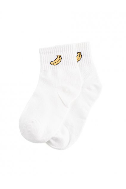 Biele ponožky Shelvt kod CCC -1- M530-3W