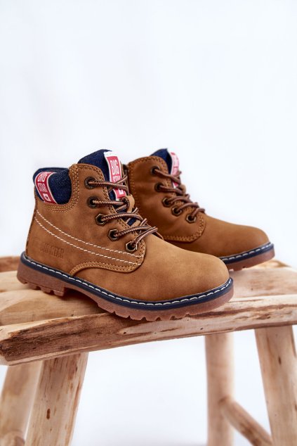 Dětské Trappery Big Star KK374130 Velbloud (Veľkosť 30)