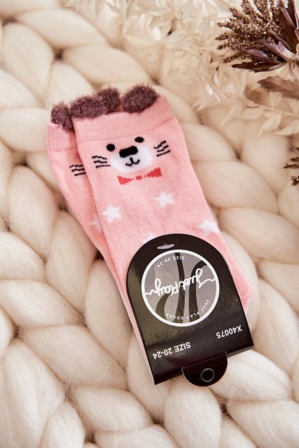 Detské ponožky  ružové kód SK.23050/X40075 PINK
