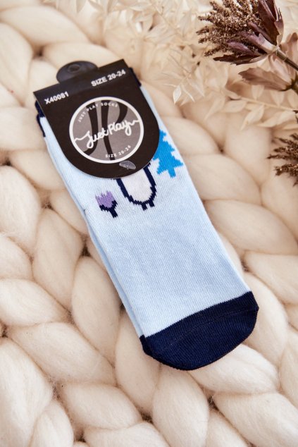 Detské ponožky  tmavo modré kód SK.23075/X40081 BLUE