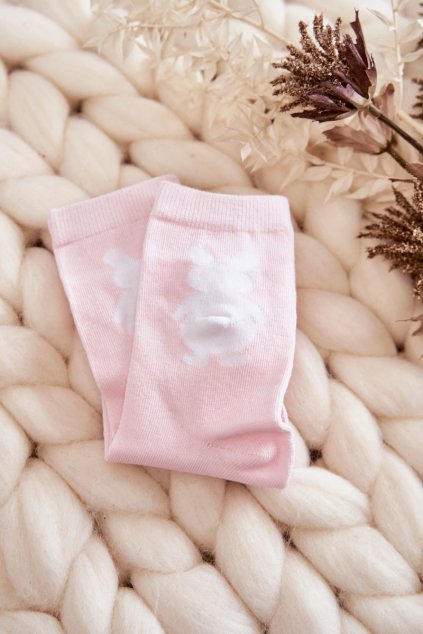 Detské ponožky  ružové kód SK.23088/X40069 PINK