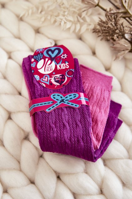 Detské ponožky  ružové kód SK.23132/X43022 PINK