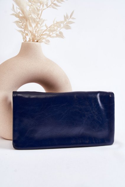 Dámska tmavo modré veľká peňaženka kód PE- CCC -01- AS-105/BLUE