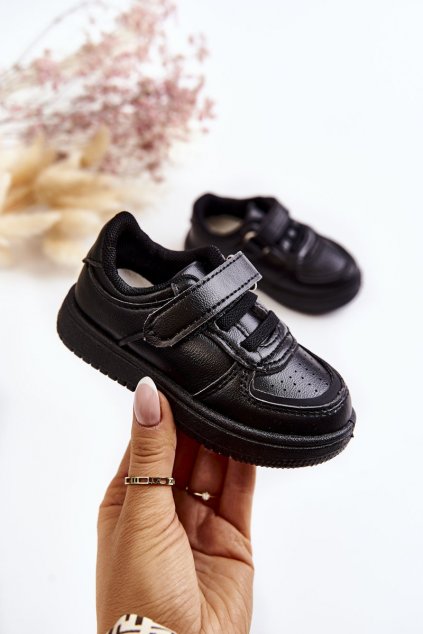 Detské tenisky farba čierna kód obuvi ZC55/56-1 BLK