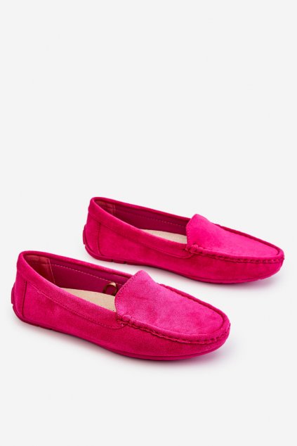 Dámske mokasíny farba ružová kód obuvi 20PB26-2190 FUCHSIA