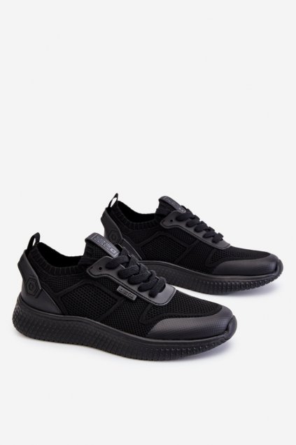 Dámske čierne tenisky na platforme z textilu kód obuvi TE- CCC -01-LL274414 BLACK: Naše topky dnes