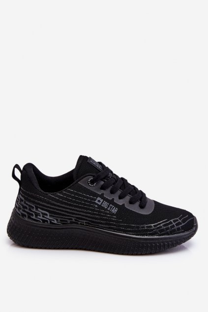 Dámske čierne tenisky na nízkom podpätku z textilu kód obuvi TE- CCC -01-LL274662 BLACK: Naše topky dnes