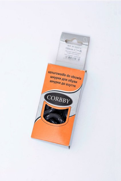 CORBBY Turistické Šedé Tkaničky (Veľkosť 120 cm)