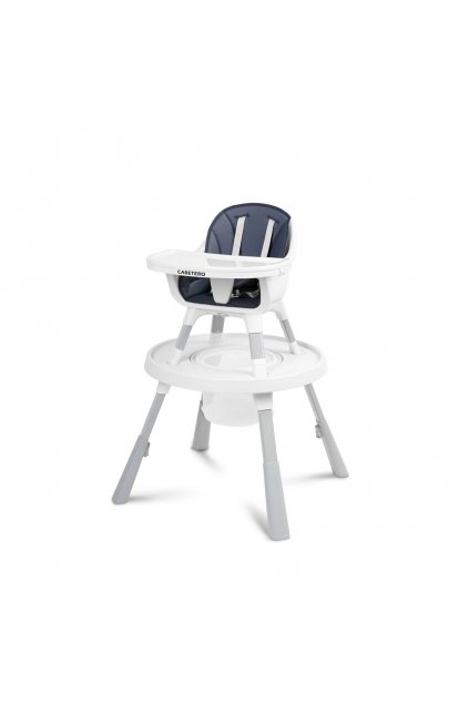 Jedálenská stolička CARETERO 3v1 Velmo blue