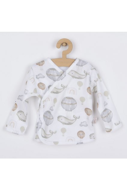 Dojčenská bavlněná košilka  Miki