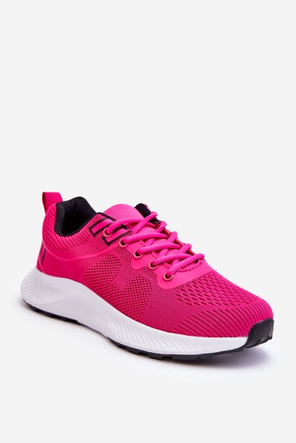 Dámske ružové tenisky na platforme z textilu kód obuvi TE- CCC -01-568-6 PEACH : Naše topky dnes
