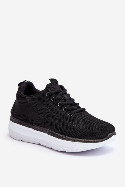 Dámske tenisky farba čierna kód obuvi 7890-146 BLACK