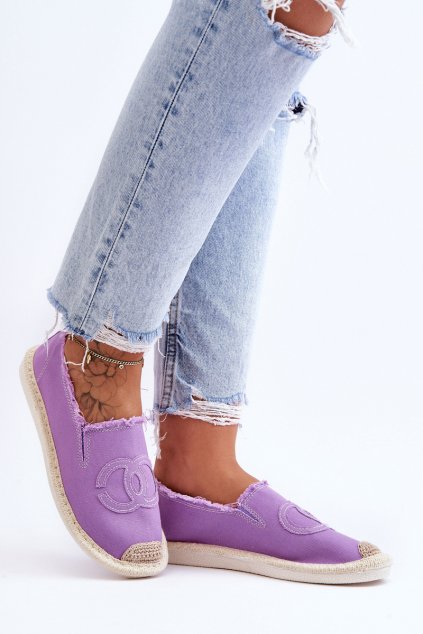 Dámske sandále farba fialová kód obuvi NB273 PURPLE