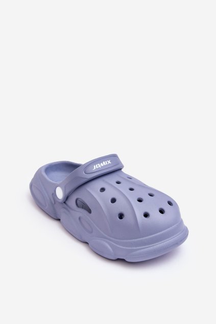 Detské Penové papuče crocs modre cloudy / SB8089 MATT BLUE (Veľkosť 30/31)