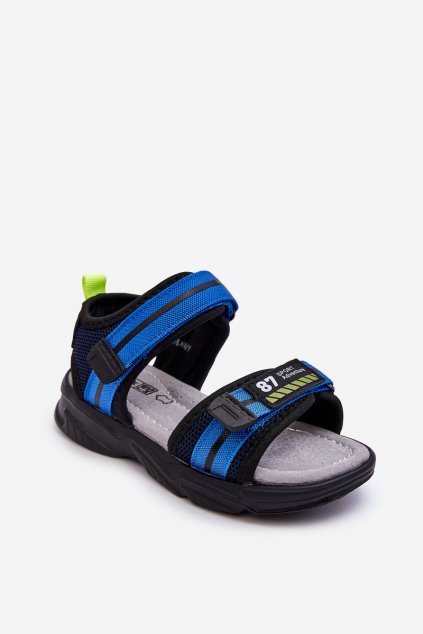 Detské sandále  tmavo modré kód obuvi 23DZ23-5876 NAVY