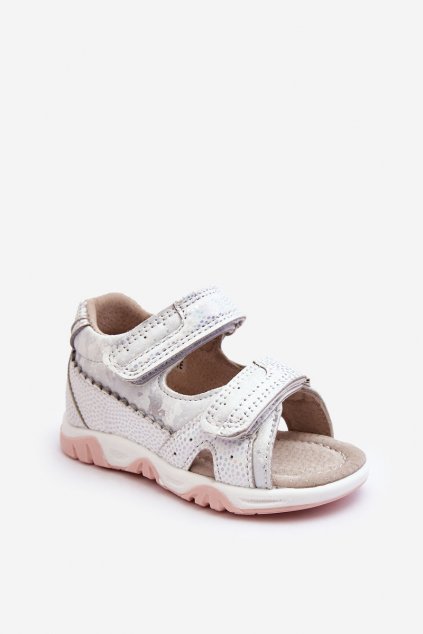 Detské sandále  biele kód obuvi 23DZ23-5924 WHITE